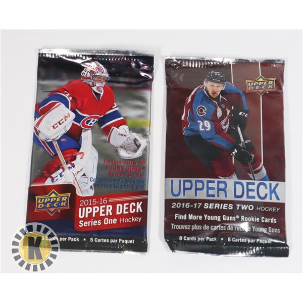 2015-16 UPPER DECK CARD PACK SOLD WITH 2016-17