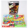 Image 1 : LOT OF GUMMY BLOCK CANDIES AND DINO SUCKERS