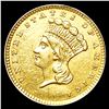 Image 1 : 1857 Rare Gold Dollar UNCIRCULATED