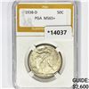 Image 1 : 1938-D Walking Liberty Half Dollar PGA MS65+