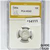 Image 1 : 1856 Seated Liberty Dime PGA MS60