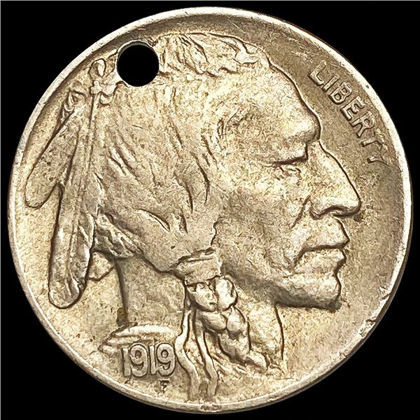 1919-D Buffalo Nickel