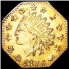 Image 1 : 1876 Octagonal California Gold Half Dollar UNCIRCU