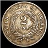 Image 2 : 1867 Two Cent Piece NEARLY UNCIRCULATED