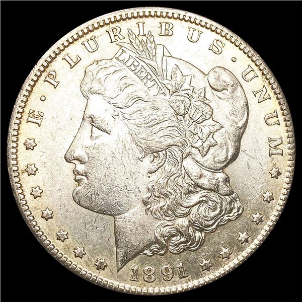 1891-S Morgan Silver Dollar UNCIRCULATED