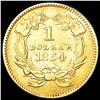 Image 2 : 1854 Rare Gold Dollar CLOSELY UNCIRCULATED