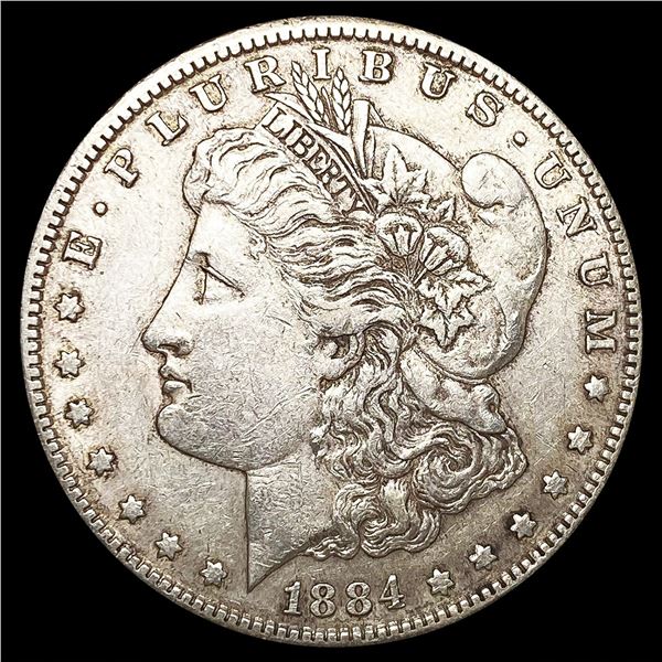 1884-S Morgan Silver Dollar LIGHTLY CIRCULATED