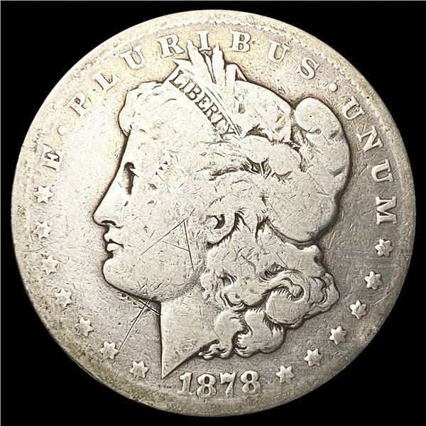 1878-CC Morgan Silver Dollar NICELY CIRCULATED