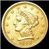 Image 1 : 1853 $2.50 Gold Quarter Eagle CLOSELY UNCIRCULATED