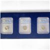 Image 1 : 2005 PDS Buffalo 5 Cent Set (3 Coins) ICG