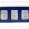 Image 1 : 2005 PDS Buffalo 5 Cent Set (3 Coins) ICG