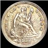 Image 1 : 1853 Arws & Rays Seated Liberty Quarter CLOSELY UN