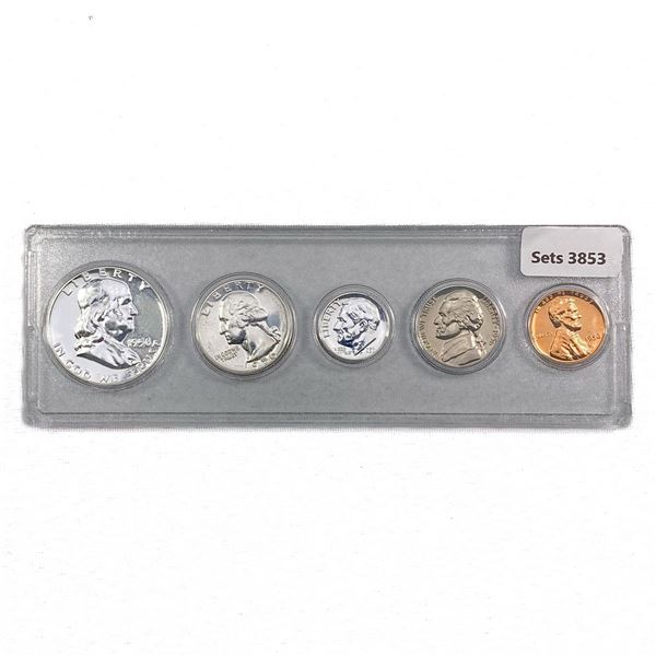 1956 US Proof Coin Set (5 Coins)