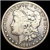 Image 1 : 1881-CC Morgan Silver Dollar NICELY CIRCULATED