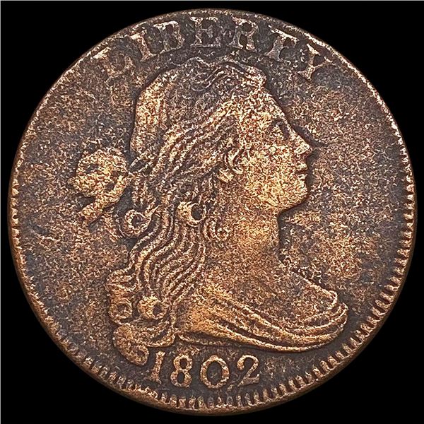1802 Large Cent LIGHTLY CIRCULATED