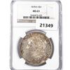 Image 1 : 1878-S Morgan Silver Dollar NGC MS63
