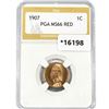 Image 1 : 1907 Indian Head Cent PGA MS66 RED