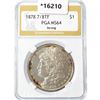 Image 1 : 1878 7/8TF Morgan Silver Dollar PGA MS64 Strong