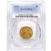 Image 1 : 1899 $5 Gold Half Eagle PCGS MS61
