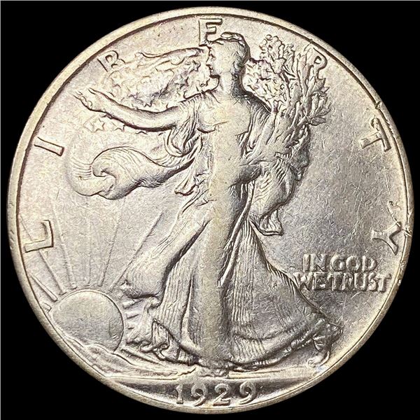 1929-D Walking Liberty Half Dollar NICELY CIRCULAT
