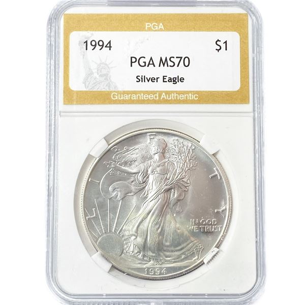 1994 American Silver Eagle PGA MS70