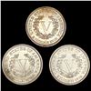 Image 2 : (3) 1883 Liberty Victory No Cent Nickels NICELY CI