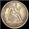 Image 1 : 1862 Seated Liberty Dime UNCIRCULATED