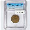 Image 1 : 1865 Two Cent Piece ICG AU53 Streaked Alloy