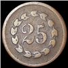 Image 2 : Copper 25C NY Benson Token NICELY CIRCULATED