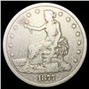 Image 1 : 1877-S Silver Trade Dollar NICELY CIRCULATED