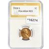 Image 1 : 1928-S Wheat Cent PGA MS64 RED