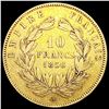 Image 2 : 1856 France .0933oz Gold 10 Francs NICELY CIRCULAT