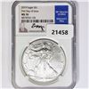 Image 1 : 2019 American 1oz Silver Eagle NGC MS70 1st Day