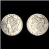 Image 1 : (2) Morgan Silver Dollars UNCIRCULATED