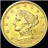 Image 1 : 1853 $2.50 Gold Quarter Eagle UNCIRCULATED