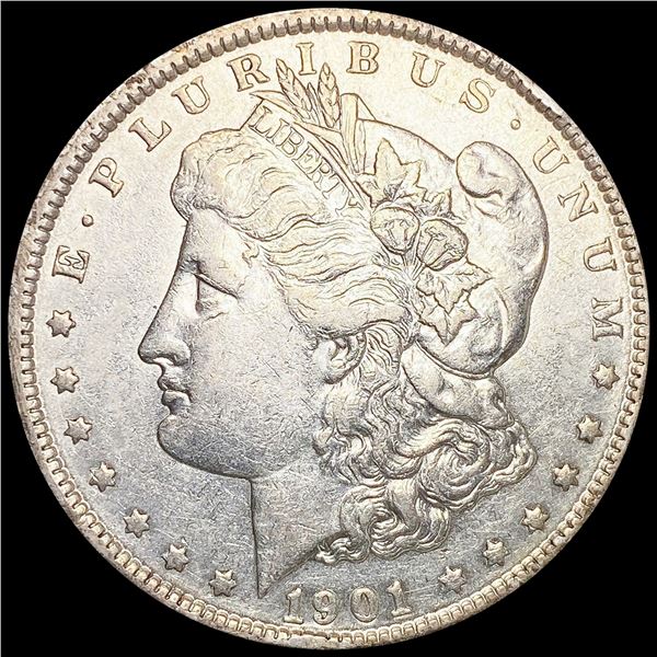 1901 Morgan Silver Dollar CLOSELY UNCIRCULATED