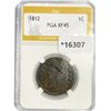 Image 1 : 1812 Large Cent PGA XF45