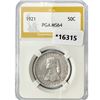 Image 1 : 1921 Missouri Half Dollar PGA MS64