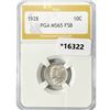 Image 1 : 1928 Mercury Silver Dime PGA MS65 FSB