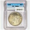 Image 1 : 1925 Silver Peace Dollar ICG MS65