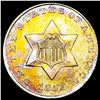 Image 1 : 1851 Silver Three Cent UNCIRCULATED