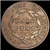 Image 2 : 1829 Classic Head Half Cent CLOSELY UNCIRCULATED