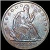 Image 1 : 1853 Arws & Rays Seated Lib. Half Dollar UNCIRCULA