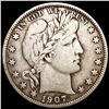 Image 1 : 1907-D Barber Half Dollar CLOSELY UNCIRCULATED