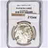 Image 1 : 2001-P Buffalo Silver Dollar NGC PF69 UC