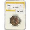 Image 1 : 1845 Large Cent PGA MS63+