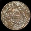 Image 2 : 1828 13 Stars Classic Head Half Cent ABOUT UNCIRCU