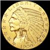 Image 1 : 1908 $5 Gold Half Eagle NEARLY UNCIRCULATED