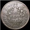 Image 2 : 1804 Draped Bust Half Cent NICELY CIRCULATED