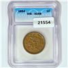 Image 1 : 1854 Large Cent ICG AU58